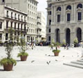 Plaza de San Francisco de Asis in Old Havana, Cuba